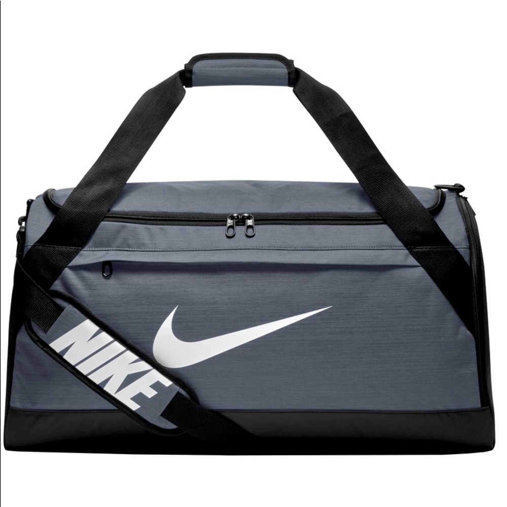 NWOT Large Gray Nike Duffel